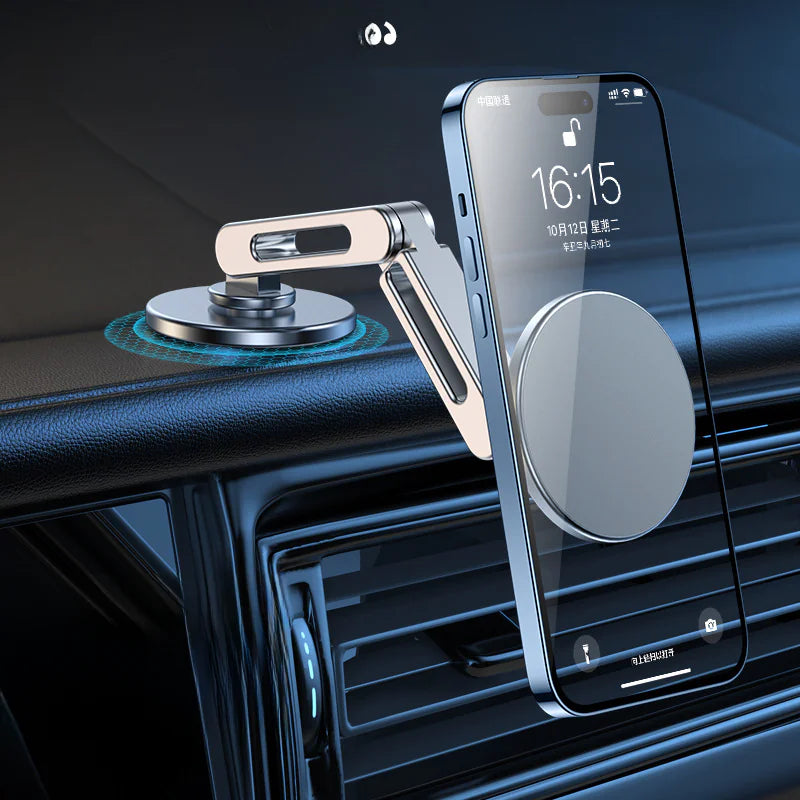 Tesla Magnetic Car Phone Holder -360° Rotation