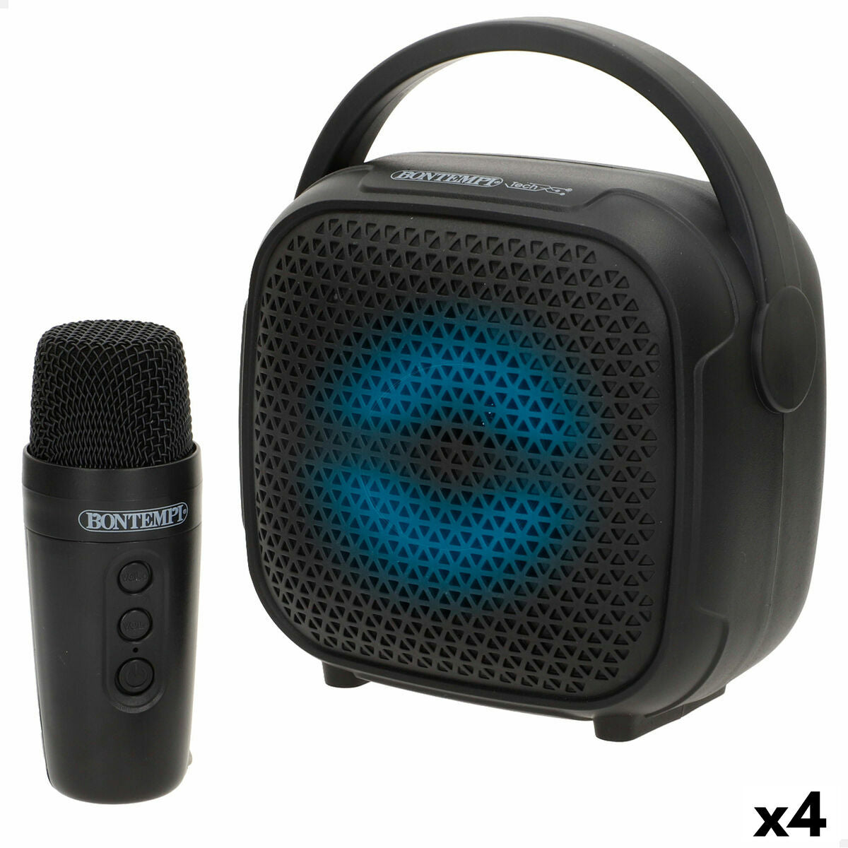 Speaker with Karaoke Microphone Bontempi-0