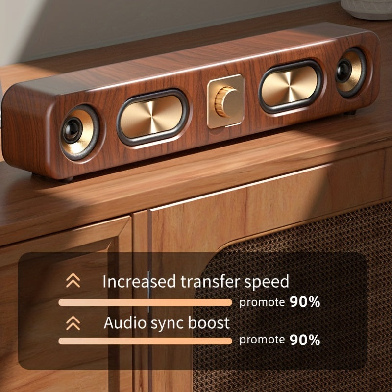 NNETM Wireless Dual Bass Speaker with Rechargeable Battery-1