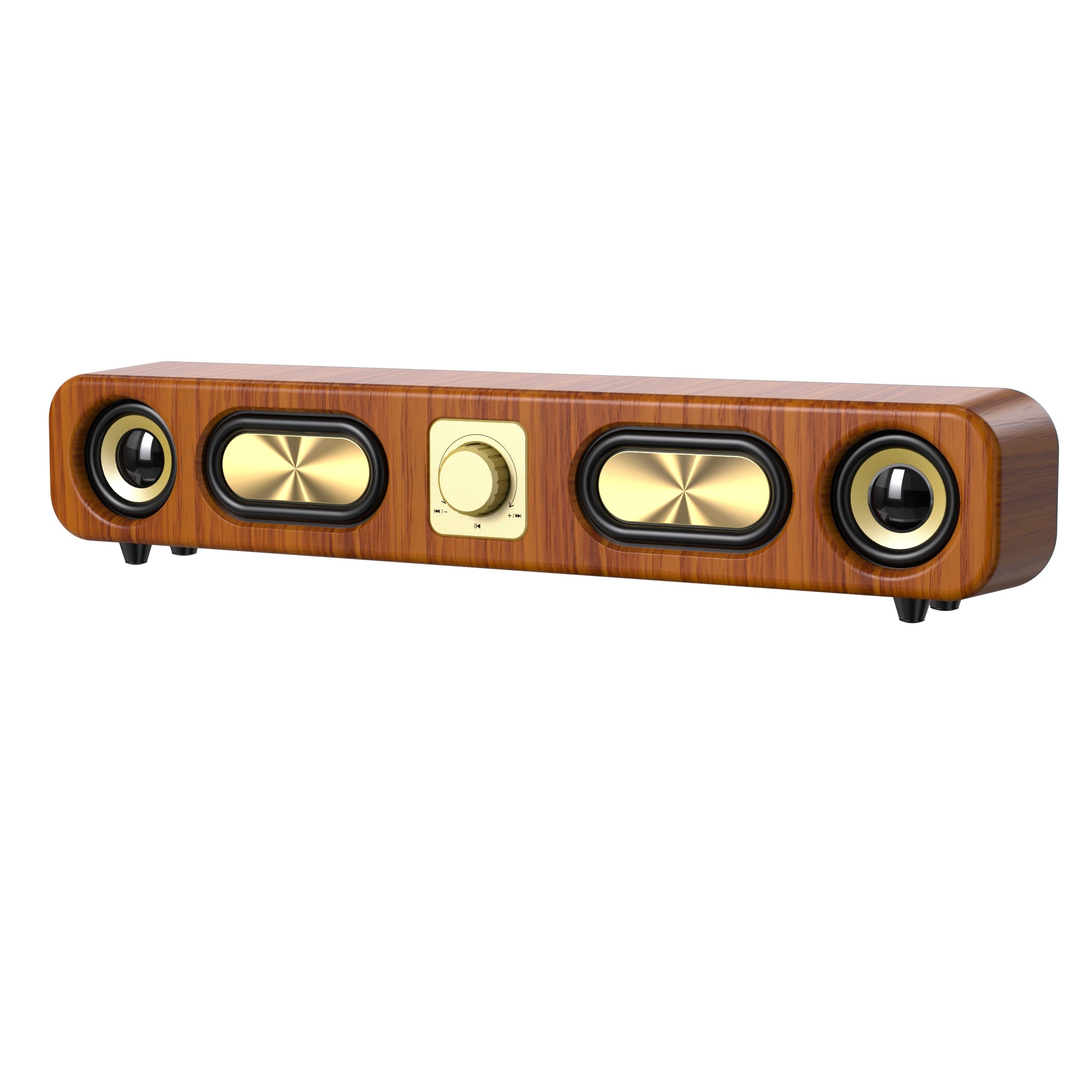 NNETM Wireless Dual Bass Speaker with Rechargeable Battery-0