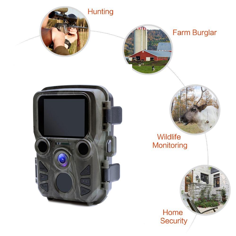 NNEIDS 12Mp Hd 1080P Mini Hunting Camera For Tracking