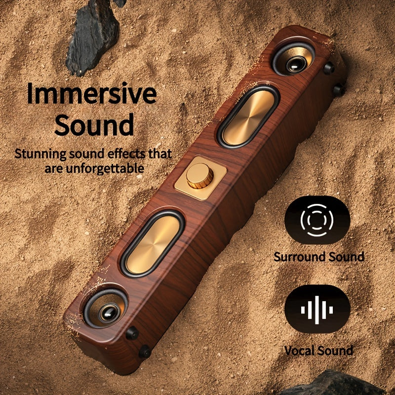 NNETM Wireless Dual Bass Speaker with Rechargeable Battery-2