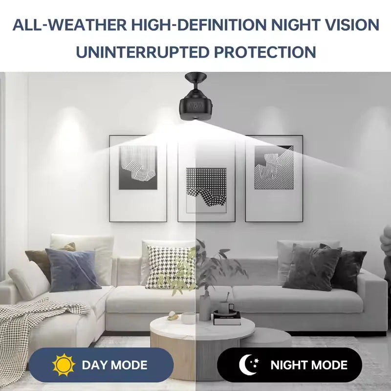 Indoor Mini Camera (with Night Vision Audio/Video rec.)