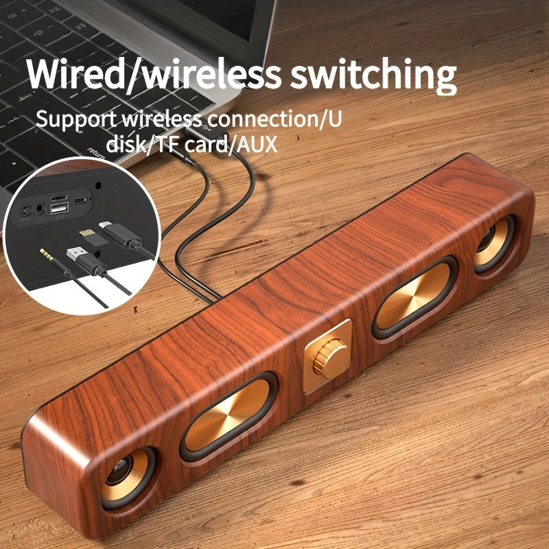 NNETM Wireless Dual Bass Speaker with Rechargeable Battery-3