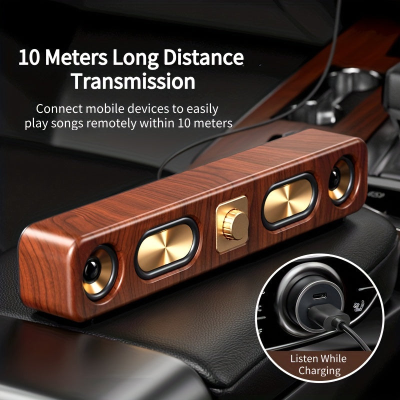 NNETM Wireless Dual Bass Speaker with Rechargeable Battery-4