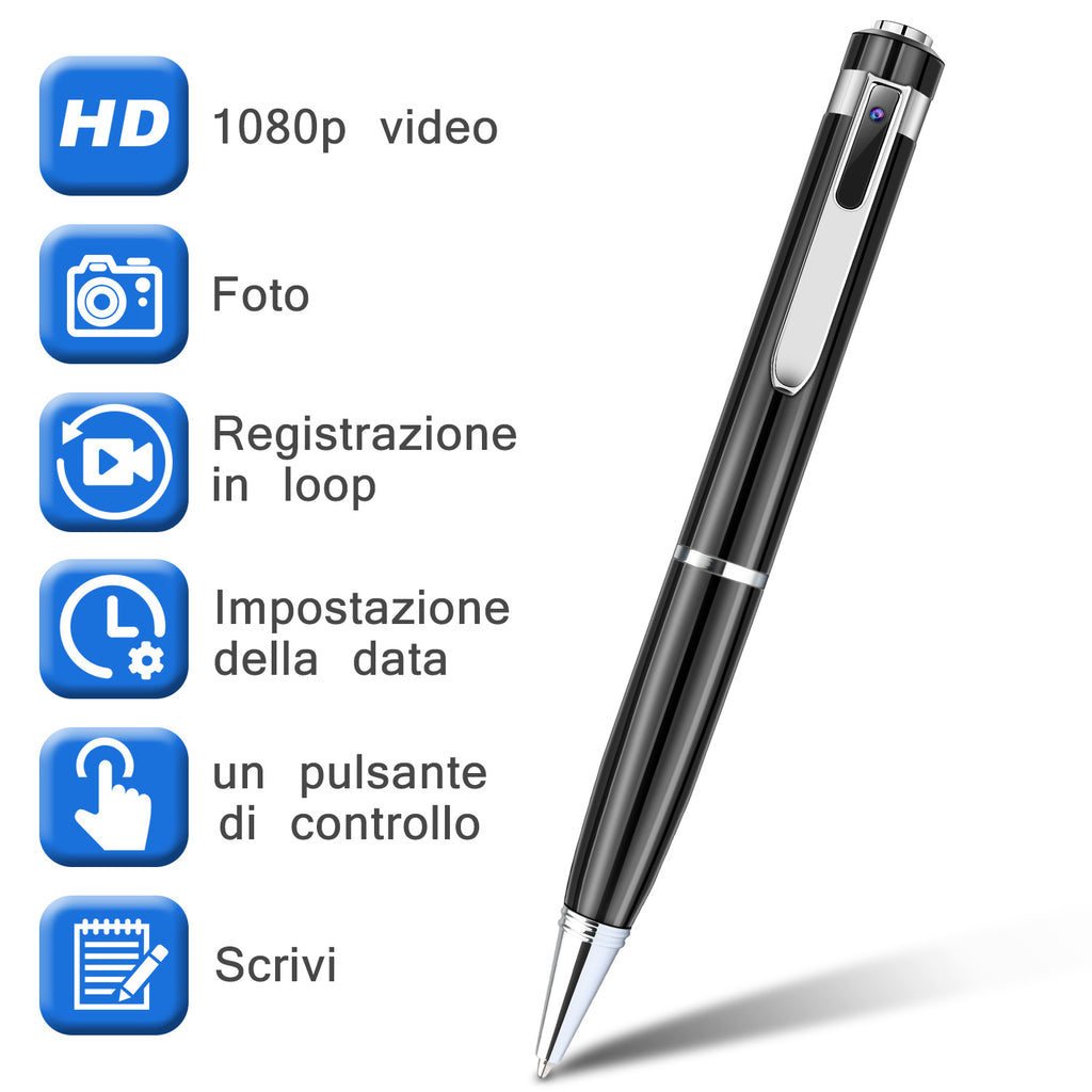 Hidden Camera Pen -1080P HD Mini DV DVR Camcorder