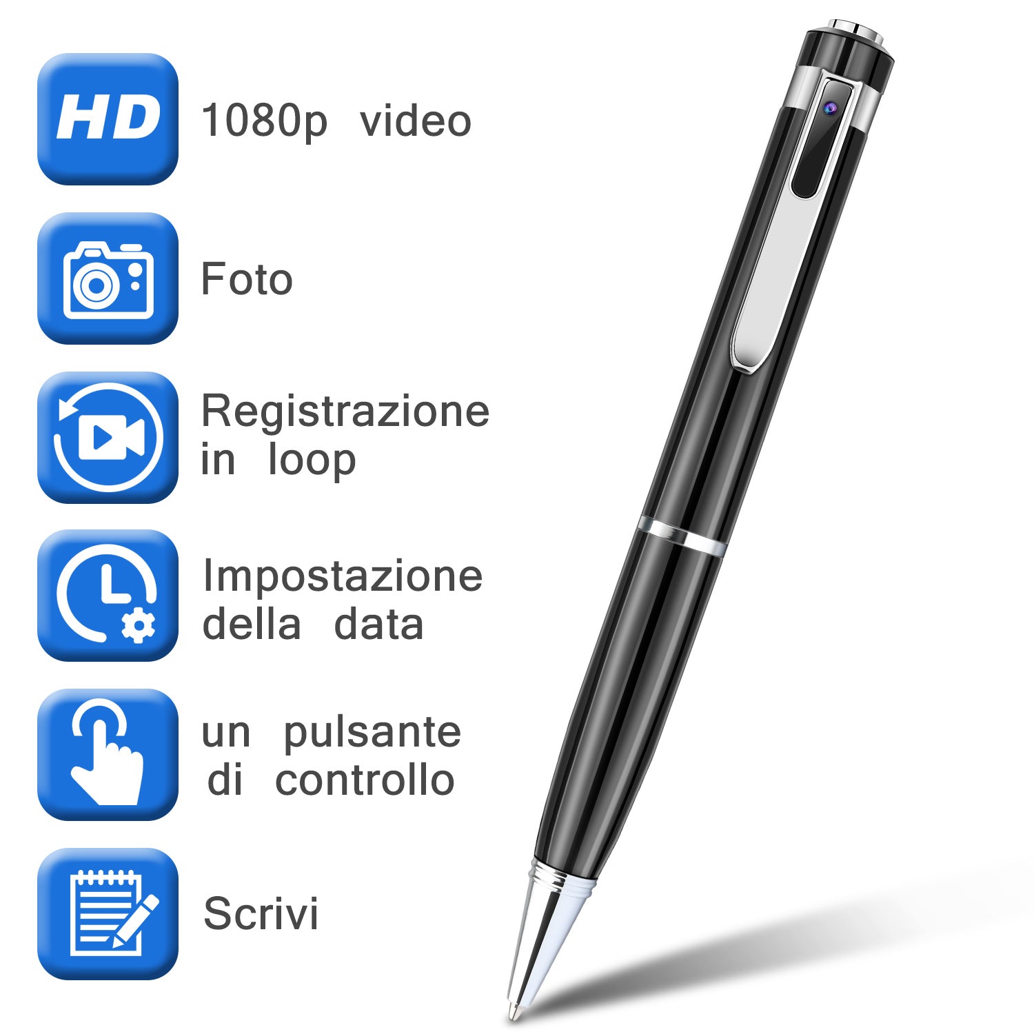 Hidden Camera Pen -1080P HD Mini DV DVR Camcorder